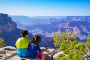RIght of first refusal in child custody hiking with kids.